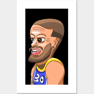 Cute Stephen Curry Posters and Art